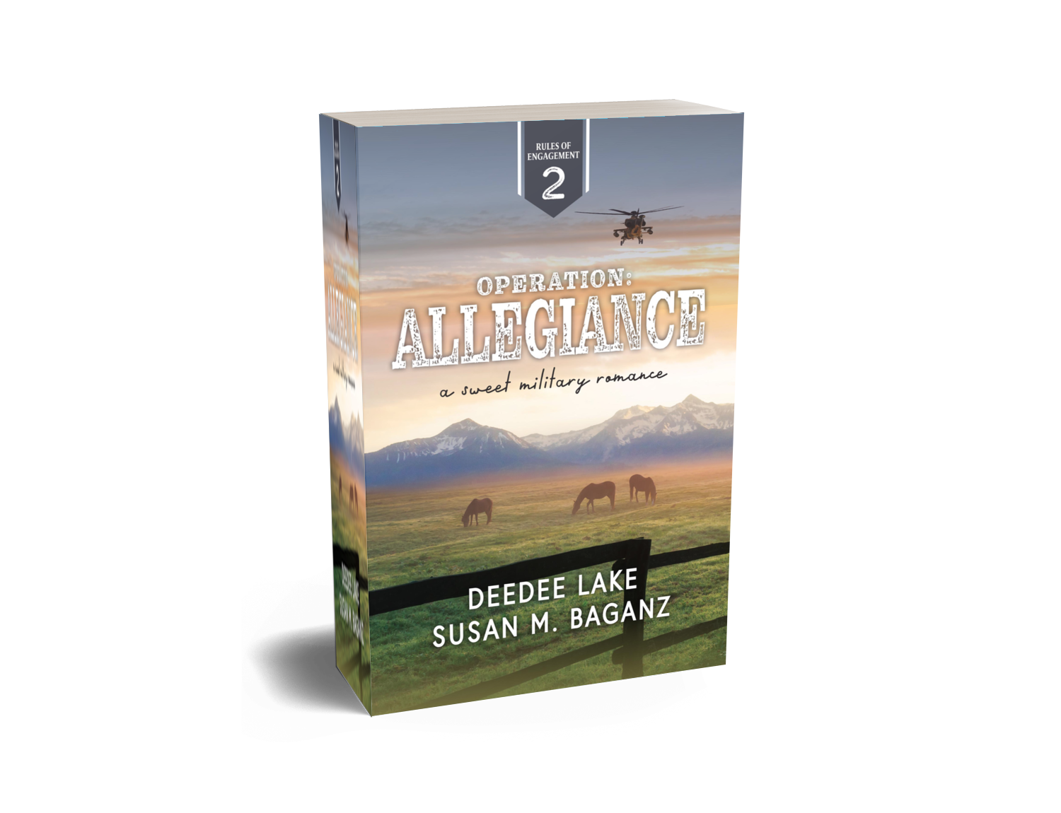sweet military romance Operation Allegiance by Susan Baganz and DeeDee Lake published by CrossRiver Media